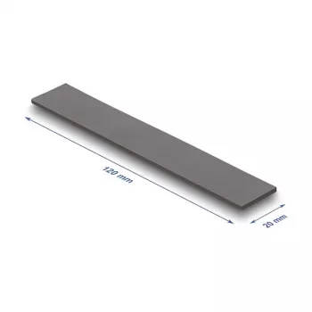 Thermal pad DeLOCK 18471 3.2 W/m·K Grey 20x120x3 mm