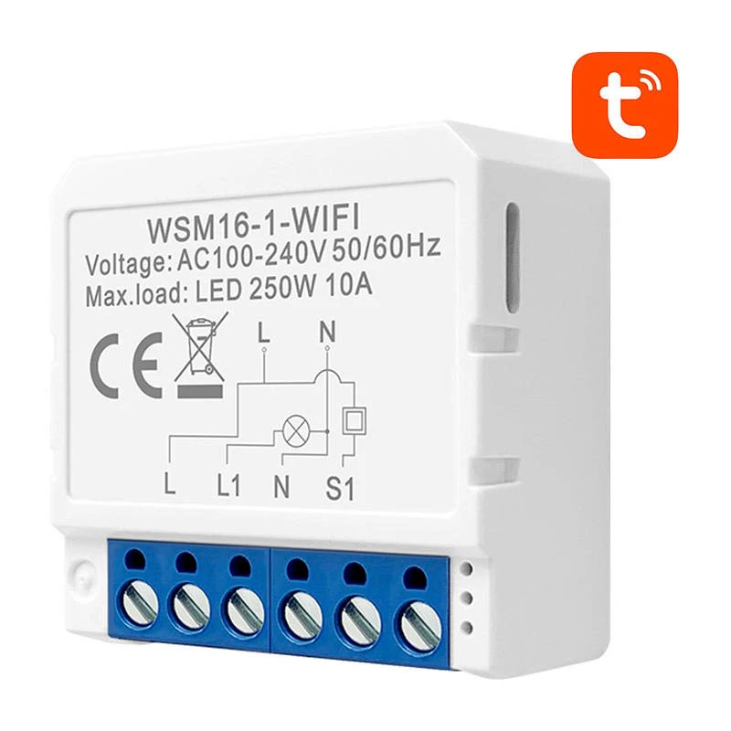 Wi‑Fi Smart Switch Avatto WSM16‑W1 — Remote Control for Home Automation