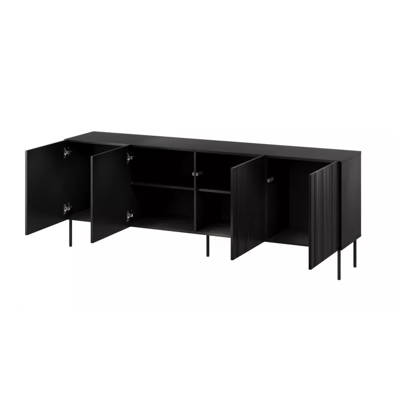 Cama Chest of drawers ISLA 200x40x75 matte black
