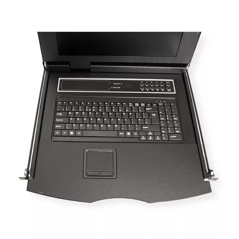 Rack console VALUE 26.99.0160 1U, 17 inch (43.2 cm) LCD 1280x1024, USB keyboard/mouse, black