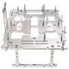 Open-frame benchtable Streacom BC1 V2 silver — ATX support, test and build platform