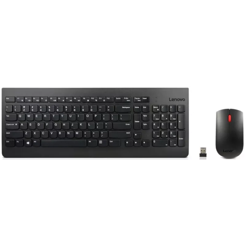 Lenovo 4X30M39497 keyboard Mouse included Universal RF Wireless QWERTY US English Black