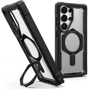 UAG Urban Armor Gear Plasma XTE Kickstand Case with Magnet Module | Samsung Galaxy S26 Ultra | Black/transparent | 21452211404G (21452211404G)