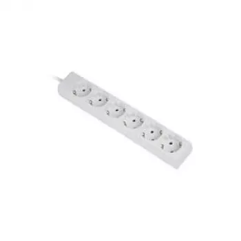 Hama 00030529 power extension 1.4 m 6 AC outlet(s) White