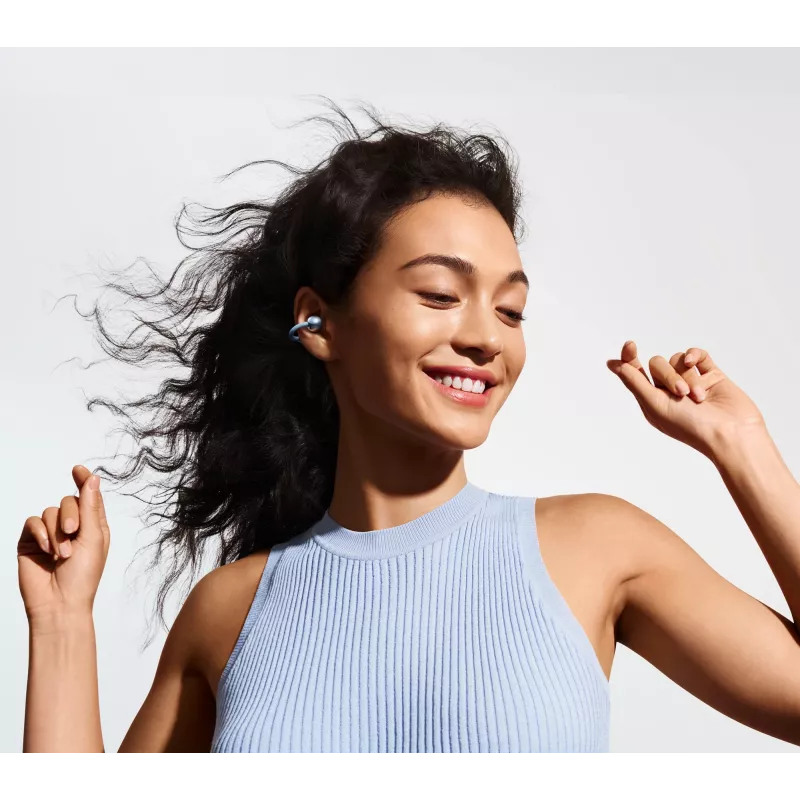 Headset HUAWEI FreeClip 2 True Wireless Stereo (TWS) in‑ear, white, 129 g