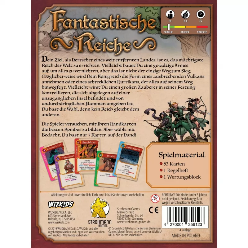 Fantastische Reiche, Card Game