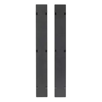 APC NetShelter Cable Management, Vertical Cable Manager, Hinged Covers, for NetShelter SX 750mm W 48U, Set of 2, 109 x 2184 x 13 mm