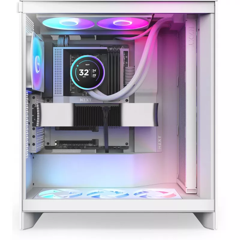 Kraken Elite 420 RGB 420 mm, Liquid Cooling White