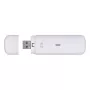 USB cellular modem ZTE MF833N, portable USB form factor, 4G LTE-FDD/TDD up to 150 Mbps, HSUPA/2G support, microSD slot, white