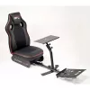 Racing cockpit Subsonic SA5681 Black Red Faux leather Mesh Metal