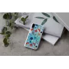 Smartphone case iKins for iPhone XR — white Poppin Rock protective cover
