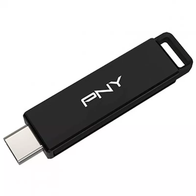 PNY Elite-X USB flash drive 64 GB USB Type-C 3.2 Gen 1 (3.1 Gen 1) Black (P-FDI64GELTXC-GE)