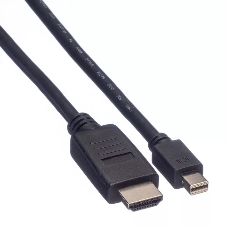 Mini DisplayPort Cable VALUE Mini DP-HDTV M/M 3 m