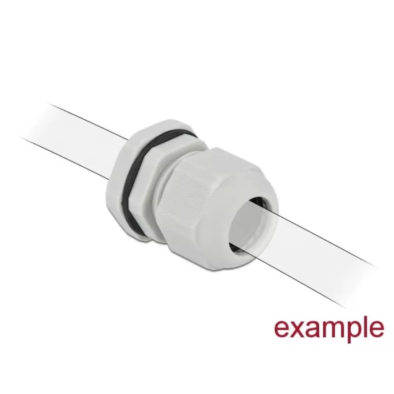 Cable Gland DeLOCK 60199 Grey Plastic 10 pc(s)