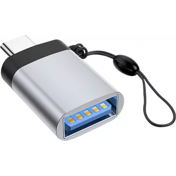 Microconnect USB3.0ACFB-KEY cable gender changer USB C USB A Black, Silver