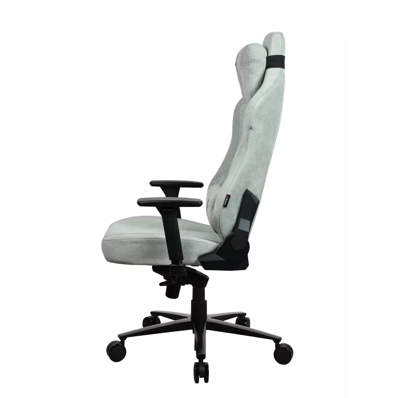 Gaming chair Arozzi Vernazza SoftFabric Pearl Green — ergonomic gaming seat, soft fabric