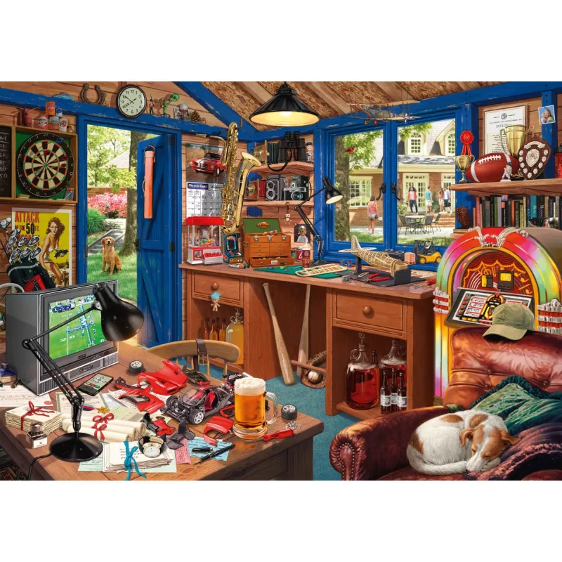 Steve Read: Secret Puzzle - Vaters Workshop (1000 Pieces)