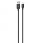 USB Type-C Cable Devia Pheez Series 1 m, 5V 2.4A, Black