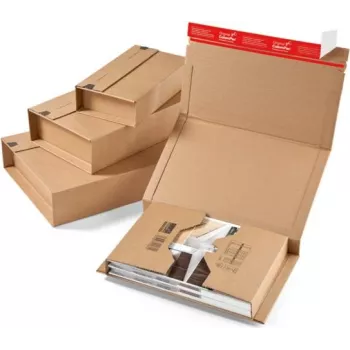 Colompac CP 020 - Delivery - Braun - Rectangle - Box - 330 x 270 x 80 mm (CP020.14.020)