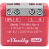 Shelly 1PM Mini Gen4 2-pack — Shelly Wi-Fi smart relay with power metering, compact DIN/module form