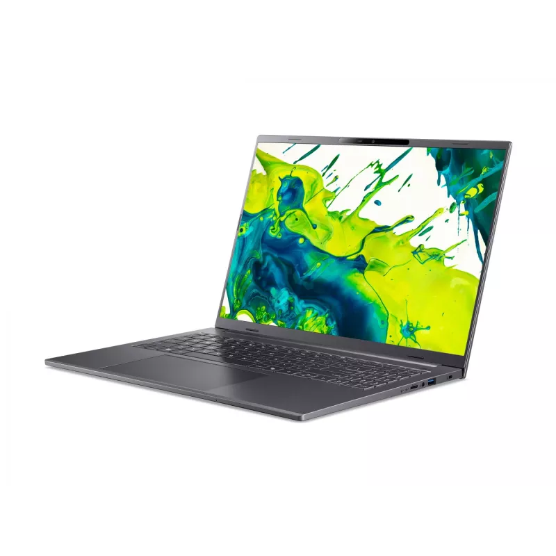 Acer Aspire 16 AI A16-11M - 180°-Scharnierdesign - Snapdragon X X1-26-100 - Win 11 Home - Qualcomm Adreno - 16 GB RAM - 512 GB SSD NVMe, QLC - 40.6 cm (16 inch)