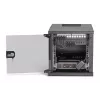 DIGITUS SOHO PRO 6U 10 inch Wall-Mount Network Cabinet Set with 8-Port Gigabit Switch, 12-Port Cat 6A Patch Panel, Shelf, Power Strip and 10 Patch Cables