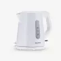 Electric kettle SEVERIN 1 L 2200 W white — cordless, 360° base, concealed heating element