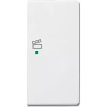 Busch-Jaeger 6220-0-0070 Cover Plate for Sensor Holder & -Socket White (2CKA006220A0070)