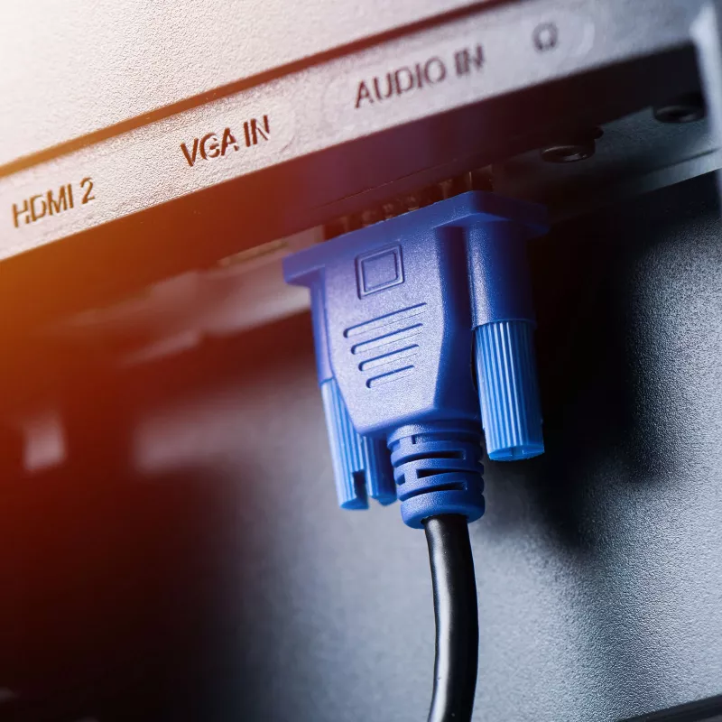 Akyga AK-AV-14 VGA (M) to VGA (M) Cable, D-Sub 15-pin, 5 m, Black