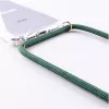 Phone necklace Lookabe loo014 for iPhone XR – gold-green protective pouch with strap
