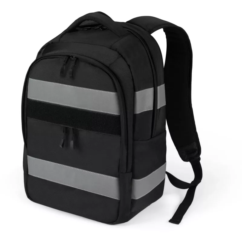 DICOTA Hi-Vis V2 Backpack Rucksack Black 320x220x455mm PET TPU