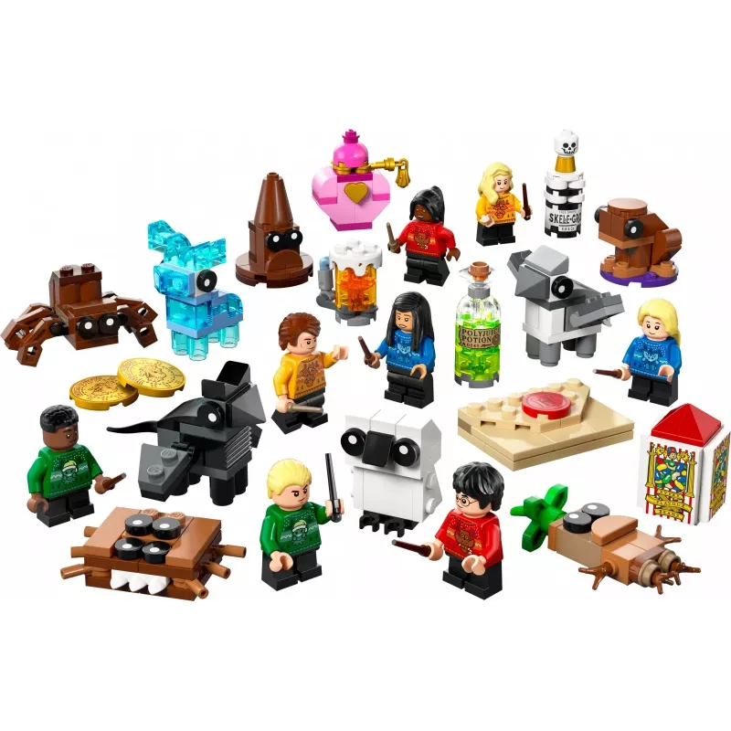 Construction toy LEGO Harry Potter Advent Calendar 2025 set 76456 — 278 pieces, 8 minifigures, age 7+