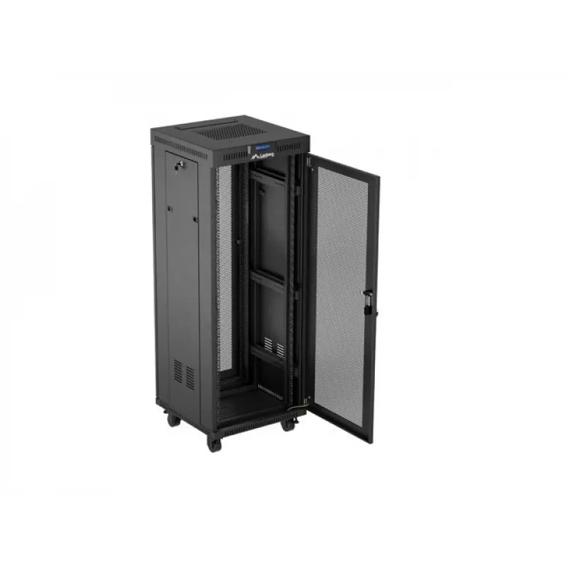 Lanberg FF01-6632-23BL rack cabinet 32U Freestanding rack Black
