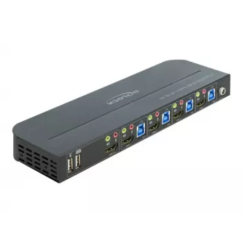 KVM switch DeLOCK 11483 Black