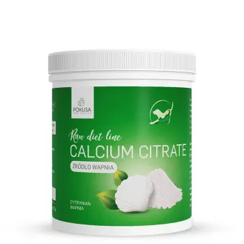 POKUSA RawDietLine Calcium Citrate - supplements for dogs and cats - 250g
