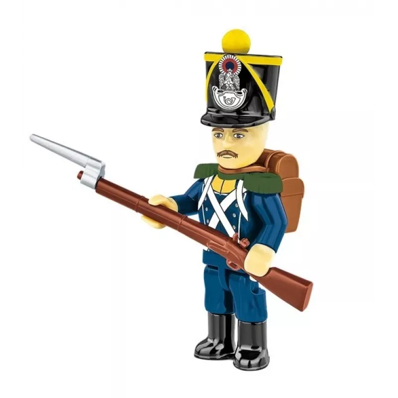 French Soldiers Building Blocks Set, 41 Pieces