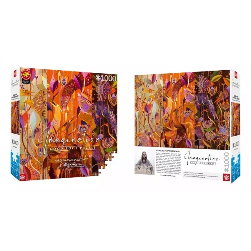 Puzzle Good Loot Imagination - Karolina Matyjaszkowicz: In the Bird Thicket - A Triptych 1000 pc(s)