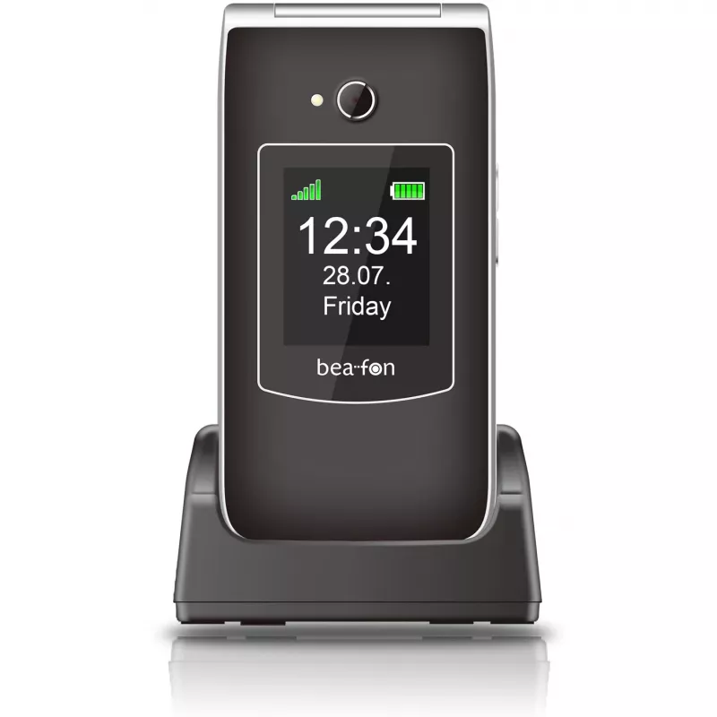 Smartphone Beafon SL645 LTE 2.8 inch 1550 mAh Black Silver