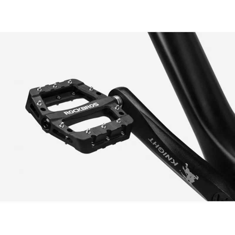 Rockbros 2017-12CBK Nylon cycle pedal set - Black