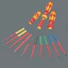 Screwdriver Set Wera Kraftform Kompakt VDE 60 iS Insulated 50mm — electrical insulated precision set