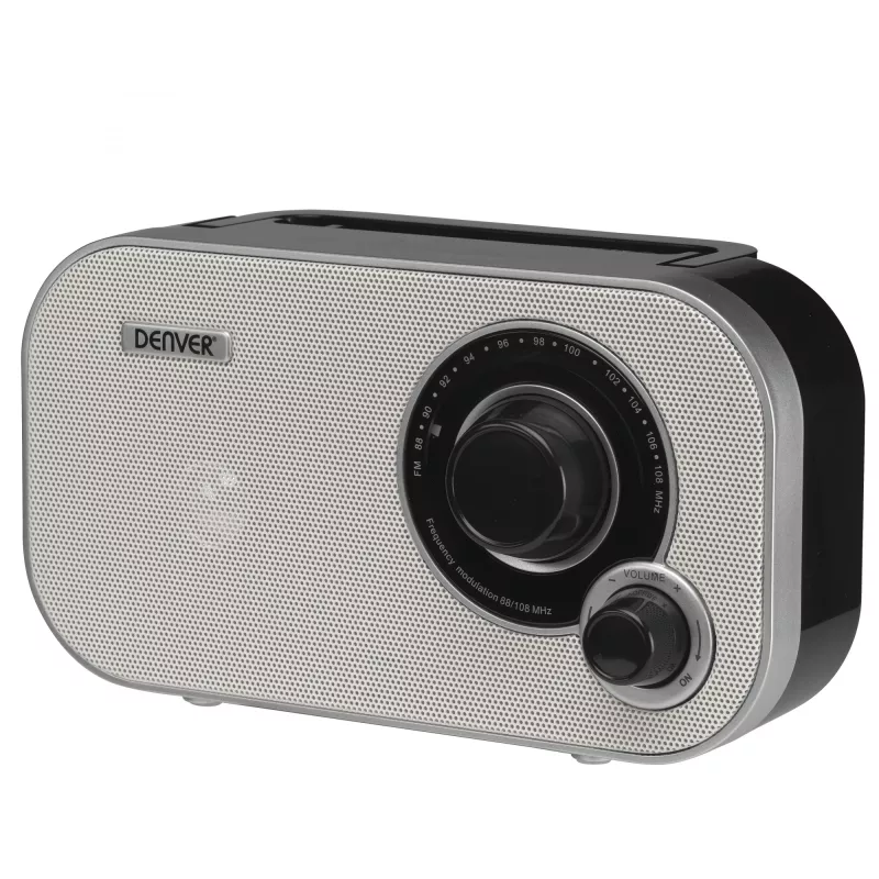 DENVER TR-51WHITE private radio Black white