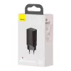 Baseus CCGAN2L-B01 mobile device charger Universal Black AC Fast charging Indoor