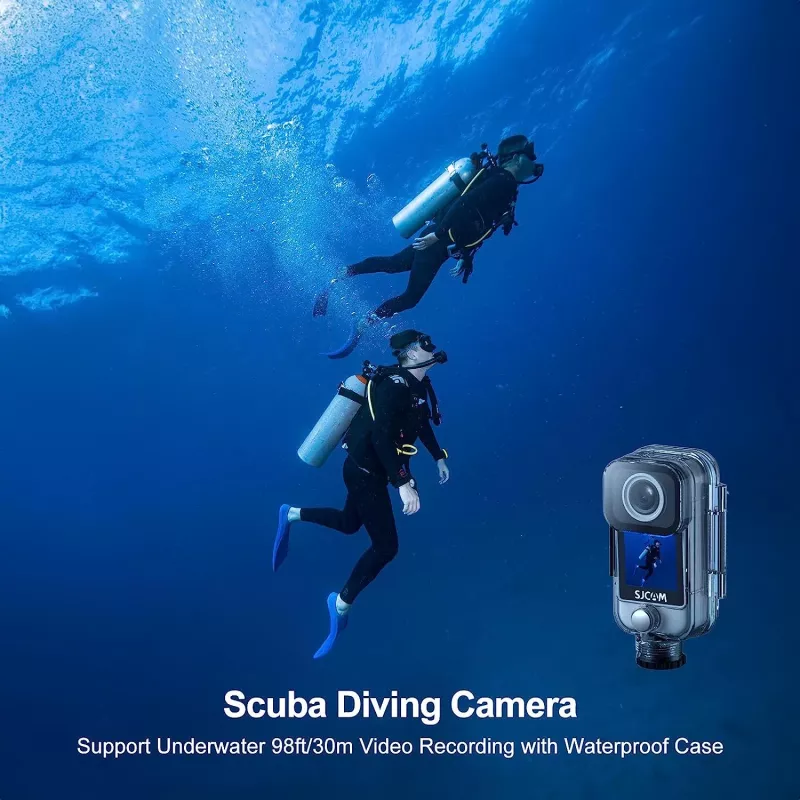 Action camera SJCam C300 4K 30fps, compact waterproof design