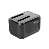 HDD docking station 2,5/3,5 USB 3.0 Natec Kangaroo Dual, cloning function, power adapter