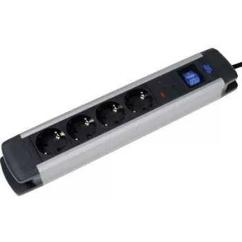 Power strip AS Schwabe 18364 — surge protection, 6 outlets, 2500 W