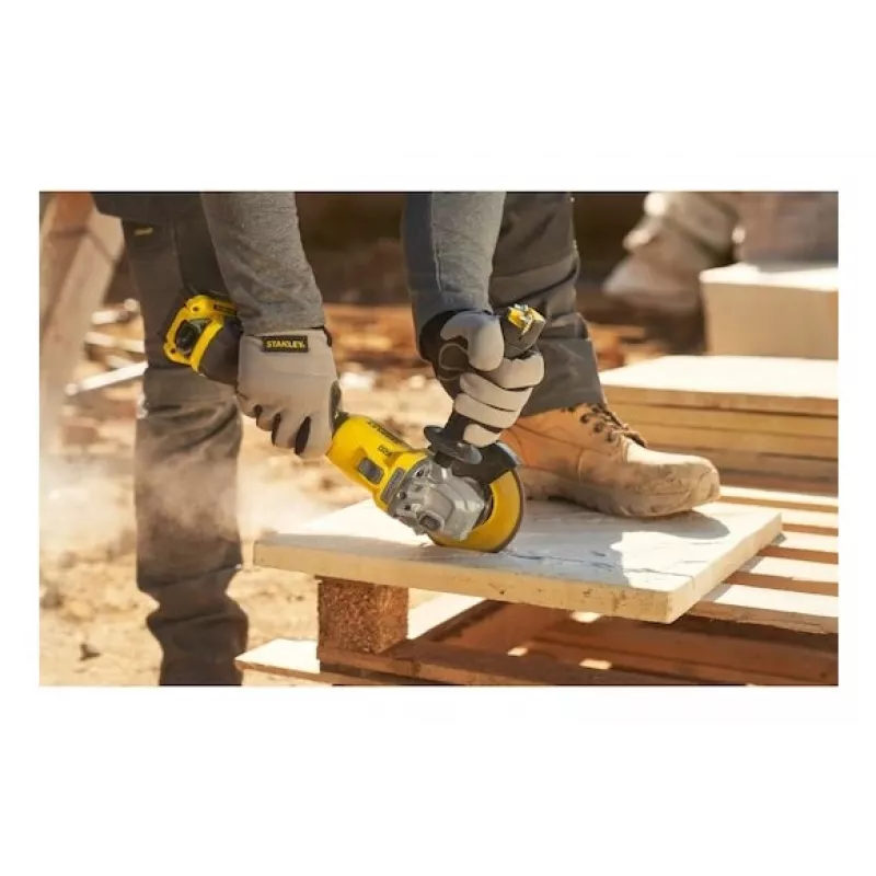 Stanley SFMCG710M1T-QW angle grinder 12.5 cm 8500 RPM 800 W 1.84 kg