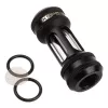 Inline filter XSPC G1/4 inch matte black for liquid cooling loops