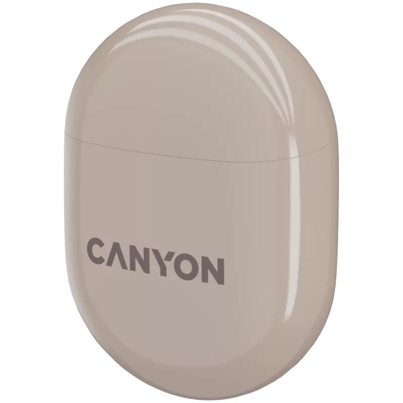 Canyon Bluetooth Headset TWS-6 Gaming Mode/BT 5.3 beige retail (CNS-TWS6BE)