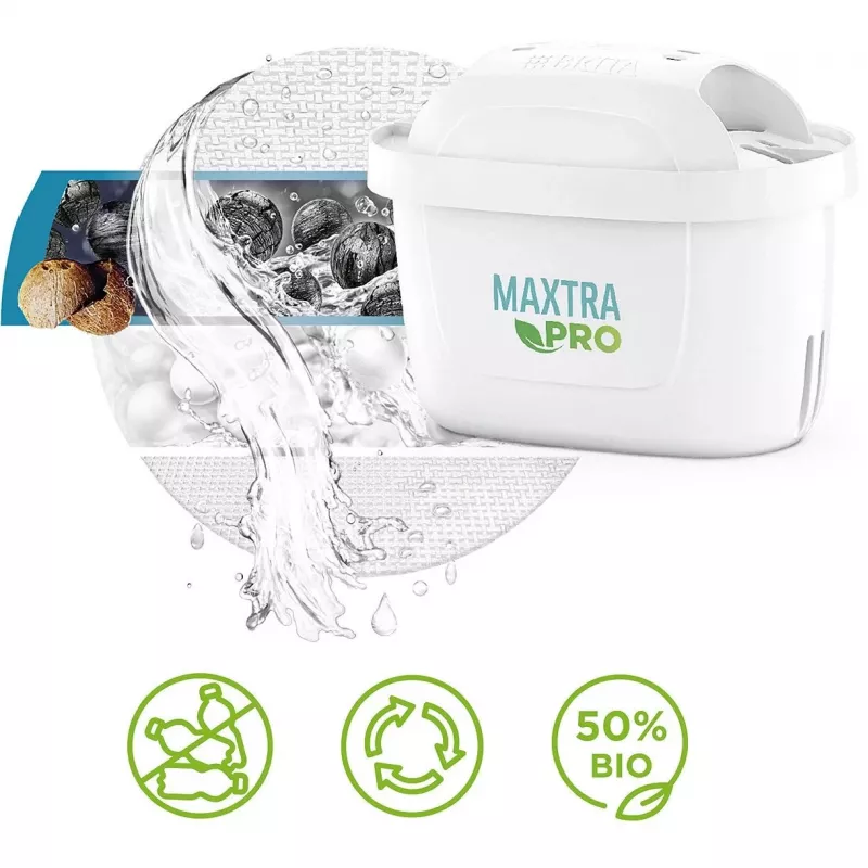 Water filter cartridge Brita 122003 2 pcs White