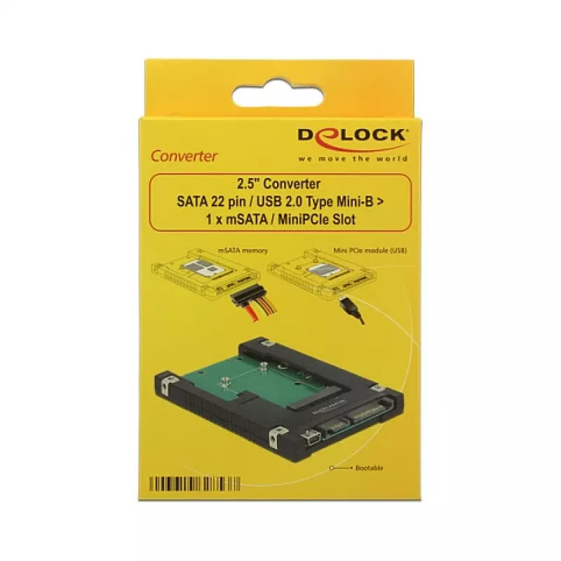 Internal SATA USB 2.0 Adapter DeLOCK 62853